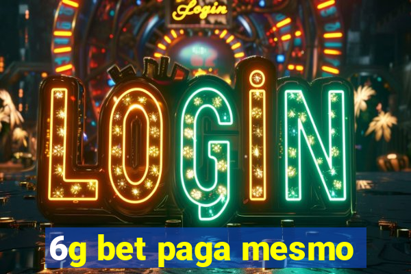 6g bet paga mesmo